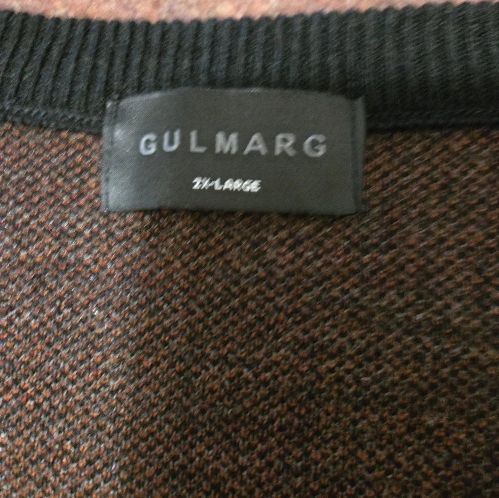 Gulmarg Men's Sweater Size 2XL Seems Ot Be Acrylic, No Fabric Content Tag - Picture 3 of 8